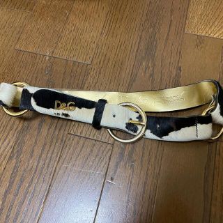 D&G - ドルガバ D&G ベルト 牛柄の通販 by Miki's shop|ディーアンド
