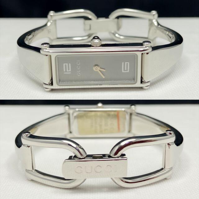 Gucci GUCCI 1500L 腕時計 バングル グレーの通販 by Mito's shop|グッチならラクマ - 新品仕上 新品電池 グッチ 豊富な