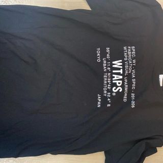 シュプリーム(Supreme)のwtaps Tシャツ　black サイズ4 xl(Tシャツ/カットソー(半袖/袖なし))