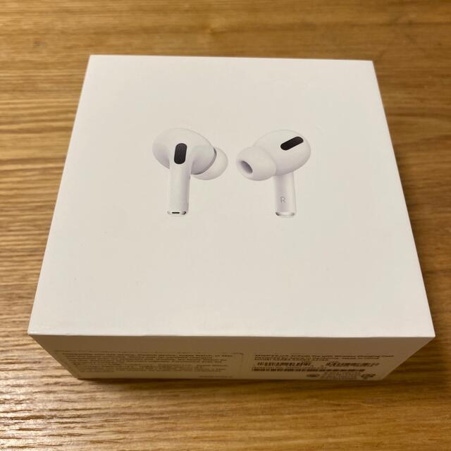 Apple(アップル)のAirpods Pro 箱のみ ケーブル、イヤーチップ付き スマホ/家電/カメラのオーディオ機器(ヘッドフォン/イヤフォン)の商品写真