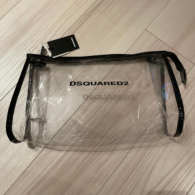 DSQUARED2(ディースクエアード)のDSQUARED2 ビニールポーチ メンズのファッション小物(その他)の商品写真