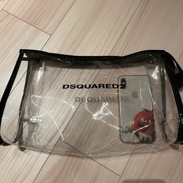 DSQUARED2(ディースクエアード)のDSQUARED2 ビニールポーチ メンズのファッション小物(その他)の商品写真