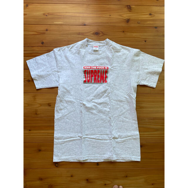 新品未使用 supreme who the fuck tee サイズS