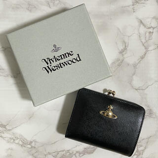ヴィヴィアンウエストウッド(Vivienne Westwood)のvivienne westwood 折り財布 ブラック(財布)