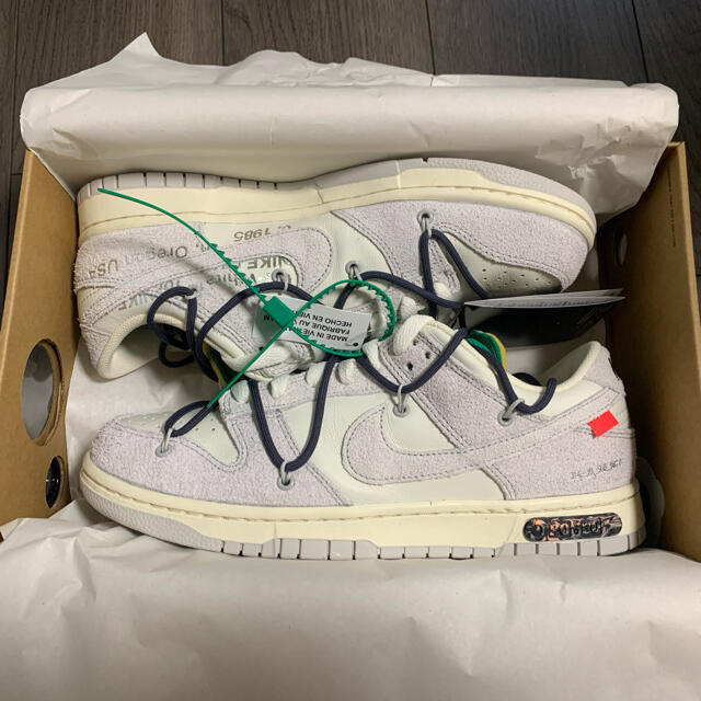 NIKE off-white  dunk low lot20