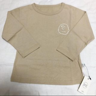 ピーナッツ(PEANUTS)のチャーリーブラウン　ロンT 110センチ(Tシャツ/カットソー)