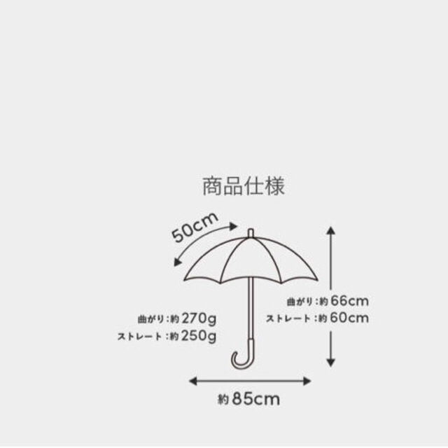 サンバリア100 日傘　2段折/無地 レディースのファッション小物(傘)の商品写真