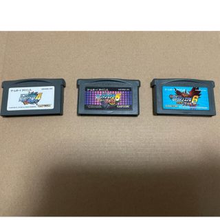 ゲームボーイアドバンス(ゲームボーイアドバンス)のGBA ロックマンエグゼ4 5 6 セット(携帯用ゲームソフト)