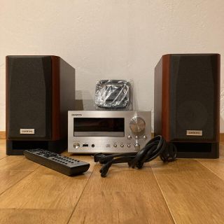 オンキヨー(ONKYO)の【美品】ONKYO CR-555、D-55EXセット(アンプ)