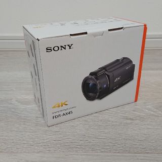 ソニー(SONY)の悠様専用【新品未使用】SONY ビデオカメラ FDR-AX45 T ソニー(ビデオカメラ)