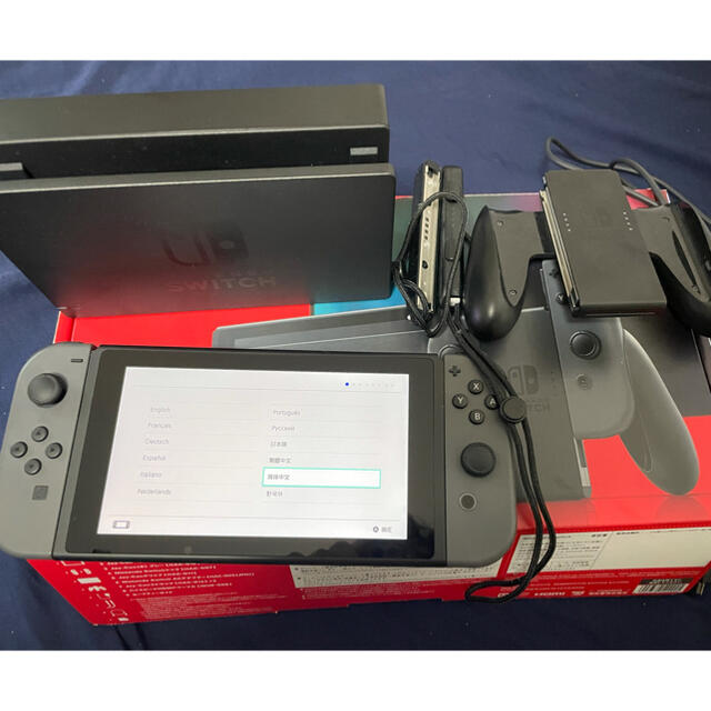 Nintendo Switch Joy-Con(L)/(R) グレー　おまけ付き