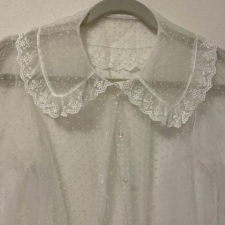 ダブルクローゼット(w closet)のw closet 付け襟ブラウス(シャツ/ブラウス(長袖/七分))