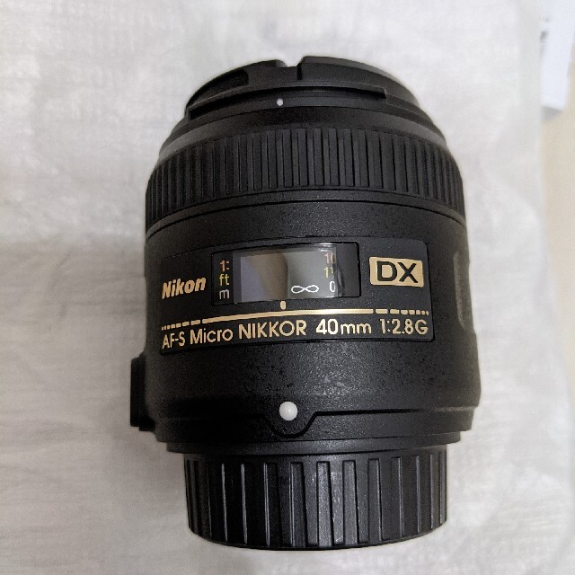 Nikon(ニコン)の美品　保証あり　AF-S DX Micro NIKKOR 40mm f/2.8G スマホ/家電/カメラのカメラ(レンズ(単焦点))の商品写真