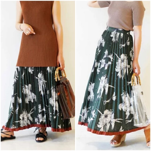 DOUBLE STANDARD CLOTHING(ダブルスタンダードクロージング)のフリーズマートSKバースデーバッシュHAREブラミンクHYKEラグナムーンKBF レディースのスカート(ロングスカート)の商品写真