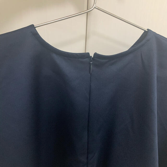 lauren ローレン satin gather sleeve blouse レディースのトップス(シャツ/ブラウス(半袖/袖なし))の商品写真