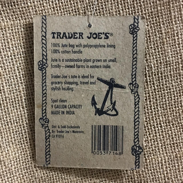 TRADER JOE'S トートバッグ Z旗 レディースのバッグ(エコバッグ)の商品写真