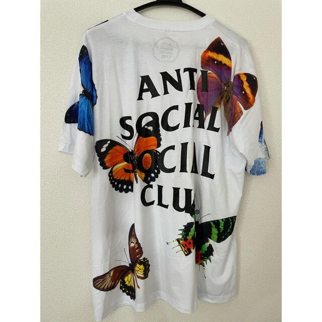 Antisocialsocialclub Butterfly Tシャツ　新品　L
