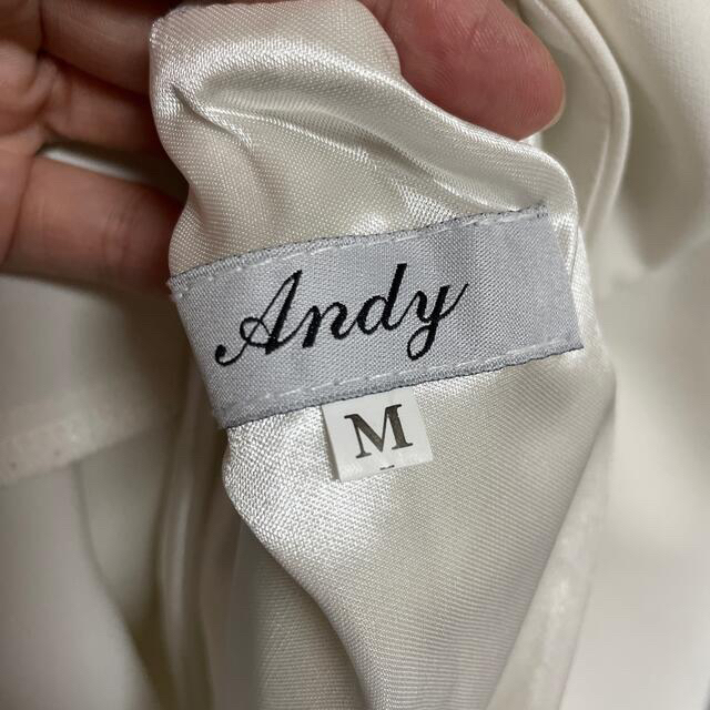 Andy(アンディ)のAndy 美品　白レースドレス レディースのフォーマル/ドレス(ナイトドレス)の商品写真