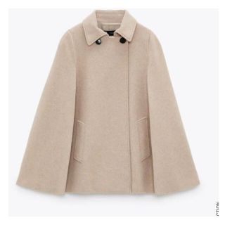 ザラ(ZARA)の【新品・タグ付き】ZARA ケープコート(ポンチョ)