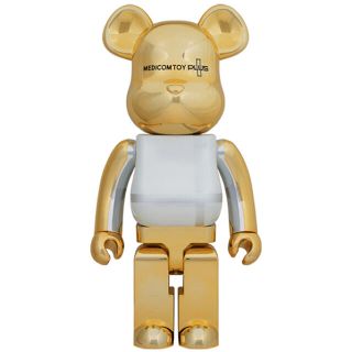 メディコムトイ(MEDICOM TOY)のBE@RBRICK MEDICOM TOY PLUS GOLD CHROME(フィギュア)