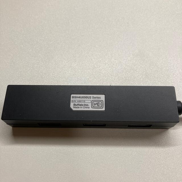 Buffalo(バッファロー)のバッファロー　BUFFALO USBハブ　4口 スマホ/家電/カメラのPC/タブレット(PC周辺機器)の商品写真