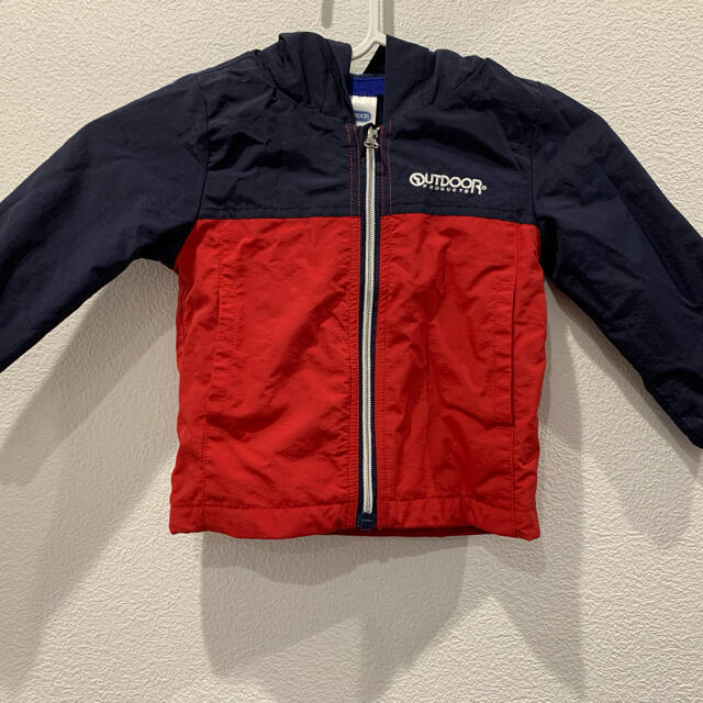 OUTDOOR(アウトドア)のウィンドブレーカー ジャンパー アウター　outdoor キッズ/ベビー/マタニティのキッズ服男の子用(90cm~)(ジャケット/上着)の商品写真