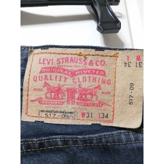 リーバイス(Levi's)のused:Levi’sリーバイス517W31後染めブラックデニムZARA(デニム/ジーンズ)