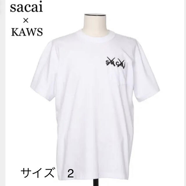 sacai x kaws Embroidery T size 2