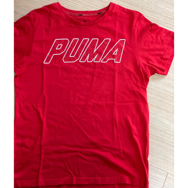 PUMA(プーマ)のPUMA 中古美品半袖Tシャツ　size160 キッズ/ベビー/マタニティのキッズ服男の子用(90cm~)(Tシャツ/カットソー)の商品写真