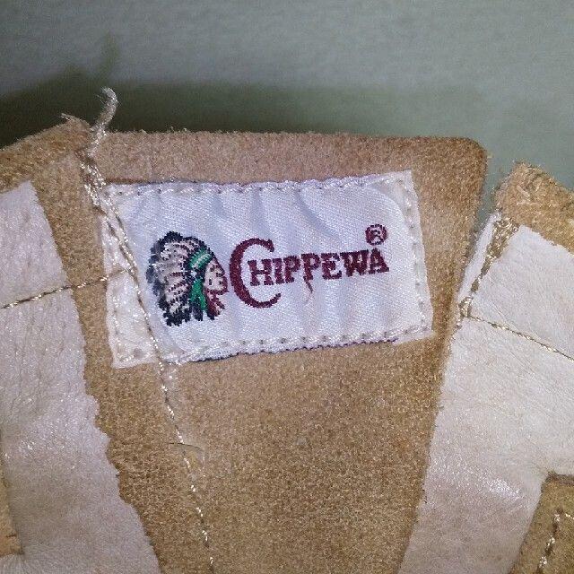 CHIPPEWA(チペワ)の古着 米国製 CHIPPEWA チペワ スエード エンジニアブーツ 28  メンズの靴/シューズ(ブーツ)の商品写真