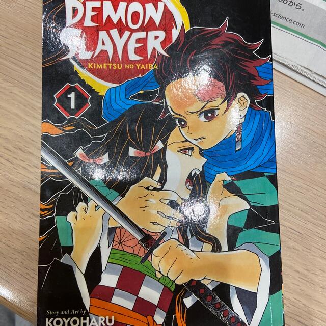 Demon Slayer: Kimetsu No Yaiba, Vol. 1,  エンタメ/ホビーの本(洋書)の商品写真