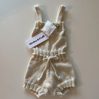 キャラメルベビー&チャイルド(Caramel baby&child )のholly様専用　misha and puff ロンパース2点、ニット帽(ロンパース)