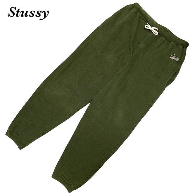 STUSSY(ステューシー)のメンズ　スウェットパンツ　ステューシー　stussy 刺繍　USAタグ メンズのパンツ(その他)の商品写真