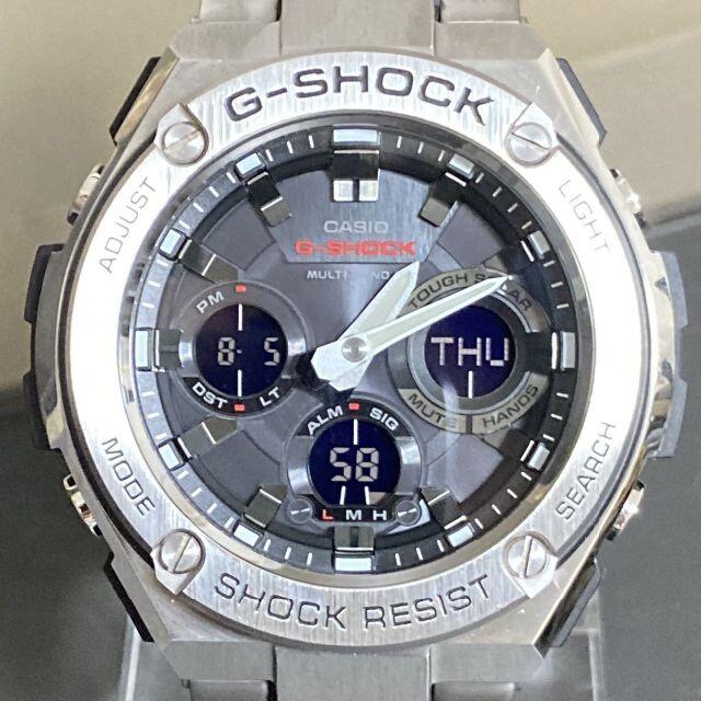 G-SHOCK(ジーショック)の美品★G-SHOCK★GST-W110D-1AJF★G-STEEL Gスチール メンズの時計(腕時計(アナログ))の商品写真