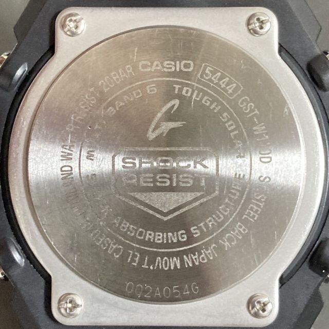 G-SHOCK(ジーショック)の美品★G-SHOCK★GST-W110D-1AJF★G-STEEL Gスチール メンズの時計(腕時計(アナログ))の商品写真