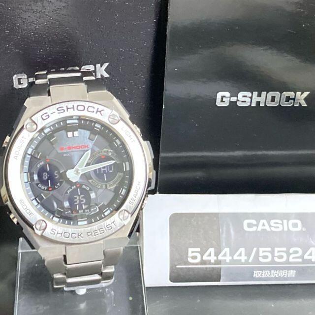 G-SHOCK(ジーショック)の美品★G-SHOCK★GST-W110D-1AJF★G-STEEL Gスチール メンズの時計(腕時計(アナログ))の商品写真