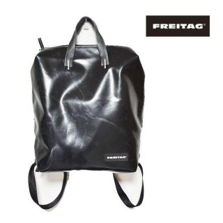 フライターグ(FREITAG)の希少!! FREITAG F201 PETE オールブラック 黒 バックパック(バッグパック/リュック)