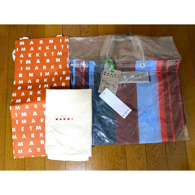 MARNI ストライプバッグ