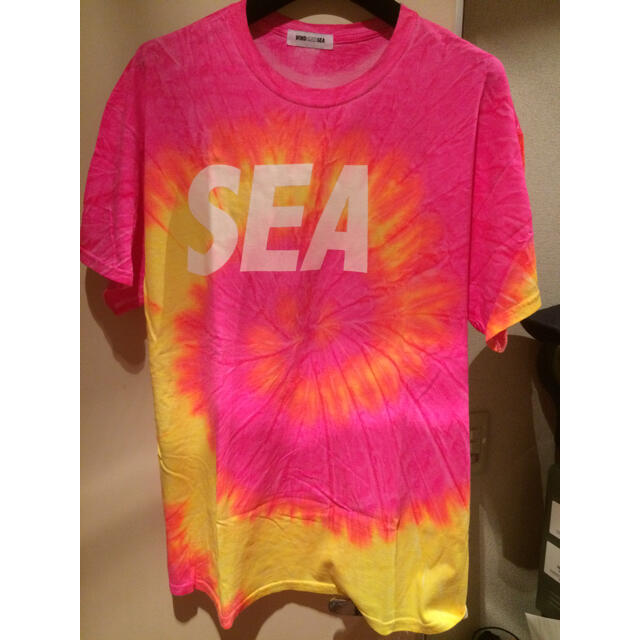 Supreme - wind and sea ウィンダンシー タイダイ T ピンク XL GDCの
