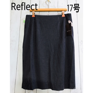 リフレクト(ReFLEcT)の新品未使用　リフレクトスカート　大きいサイズ17号(ひざ丈スカート)