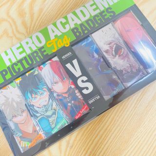 僕のヒーローアカデミア ヒロアカ展 大阪 絵札缶バッジセット 未