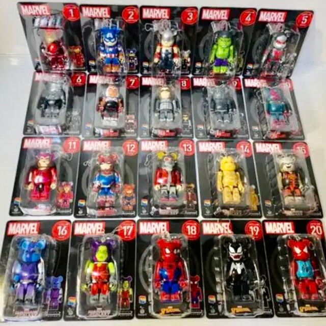 MARVEL Happyくじ BE@RBRICK 2021 ベアブリック賞