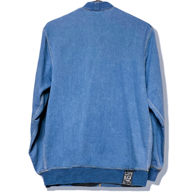 Back Channel(バックチャンネル)の【 Back Channel】indigo sweat cardigan メンズのトップス(スウェット)の商品写真