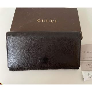 グッチ(Gucci)のGUCCI Wホック二つ折り長財布(長財布)