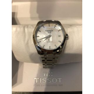 ティソ(TISSOT)のt.m様専用 I新品 ティソ クチュリエ 自動巻 マザーオブパール(腕時計(アナログ))