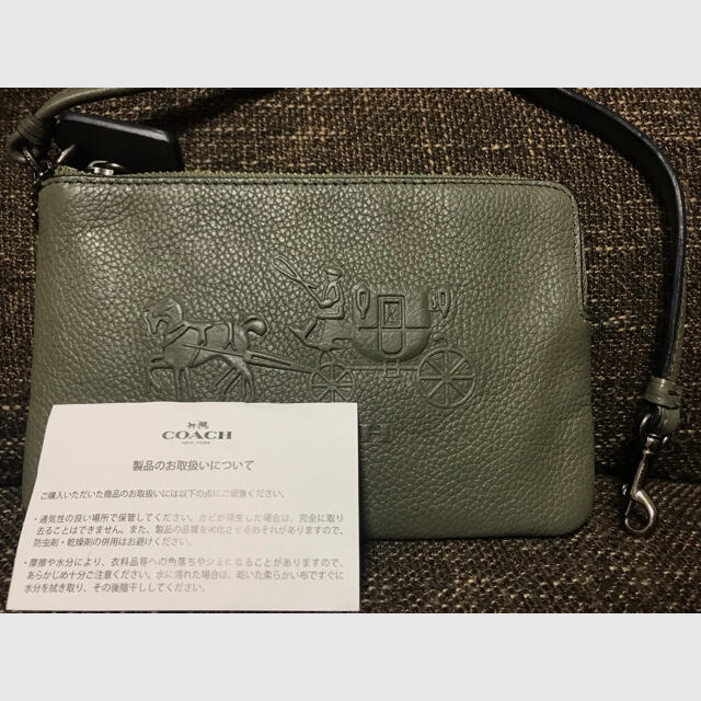 COACH(コーチ)のcoach  ポーチ　財布　リストレット レディースのファッション小物(ポーチ)の商品写真