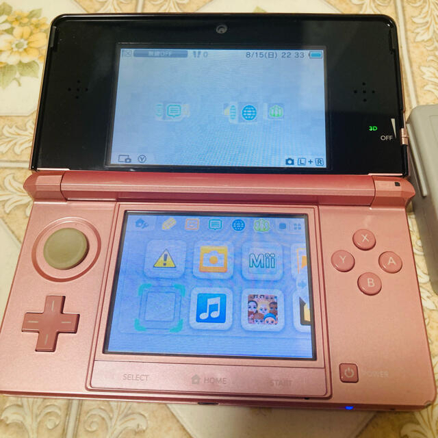 3DS本体＋充電器＋SDカードセット