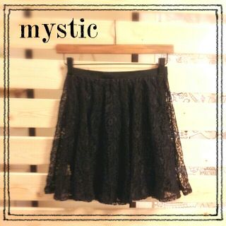 ミスティック(mystic)の新品ﾐｽﾃｨｯｸﾚｰｽｽｶｰﾄ(ミニスカート)