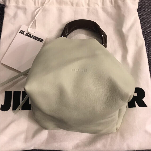 Jil Sander(ジルサンダー)のjil sander☆スモールバック☆ライトグリーン レディースのバッグ(ハンドバッグ)の商品写真