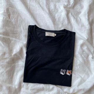 メゾンキツネ(MAISON KITSUNE')の【Maison Kitsune】 DOUBLE FOX HEAD PATCH(Tシャツ/カットソー(半袖/袖なし))